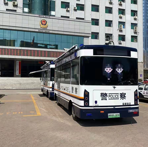 山西晉中移動警務室助力疫情防控(圖1)